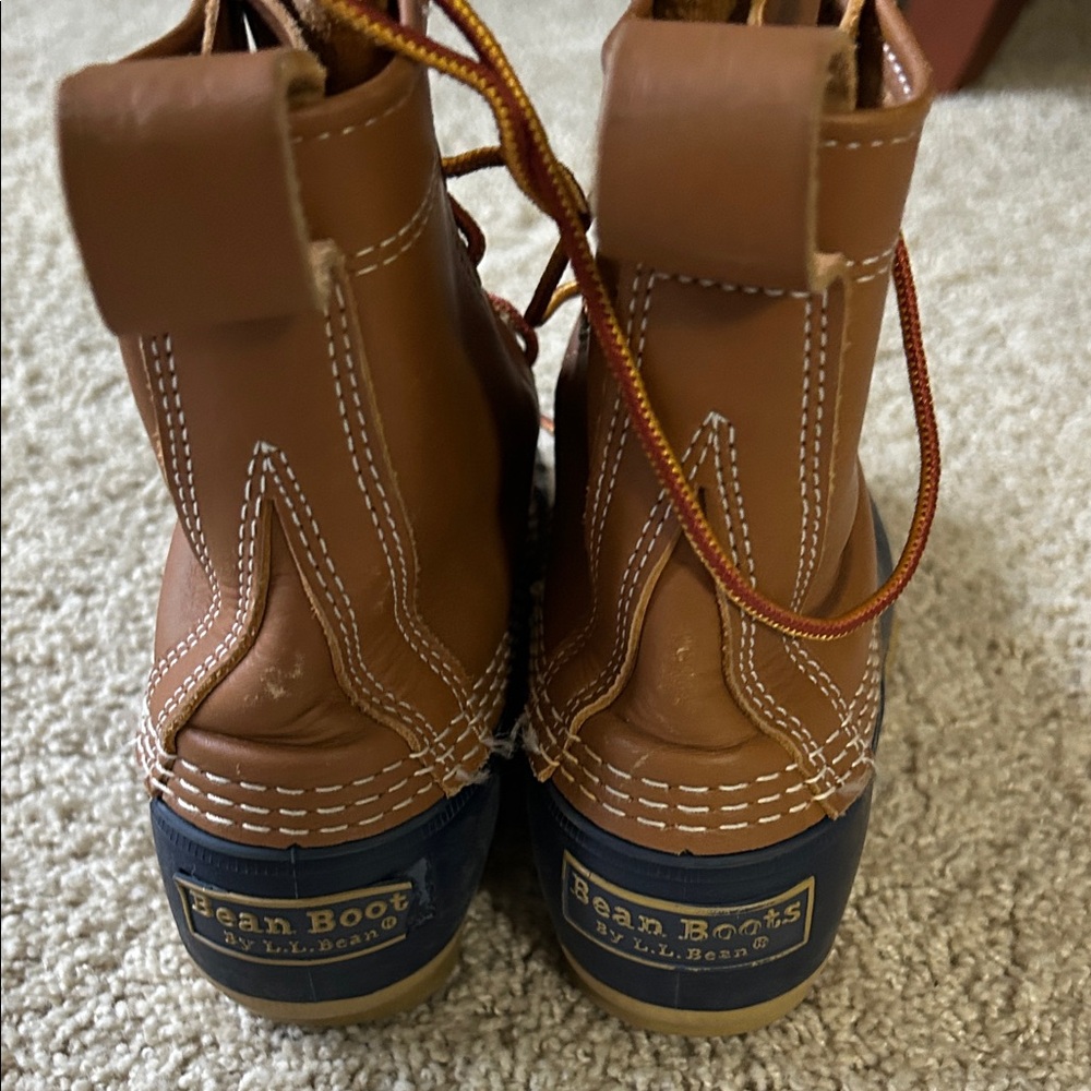 L.L. Bean Lace-Up Duck Boots - Picture 3 of 5